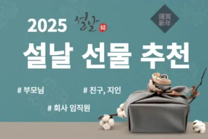 2025 설날 선물 추천 순위